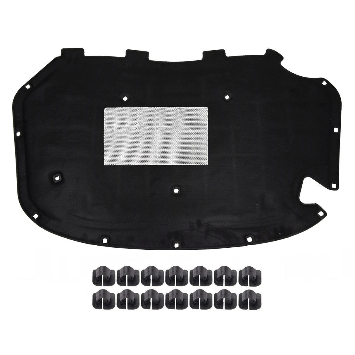 GEPCO Engine Hood Insulation Mat with Clips for SKODA SUPERB II 2008-2015