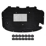 GEPCO Engine Hood Insulation Mat with Clips for SKODA SUPERB II 2008-2015