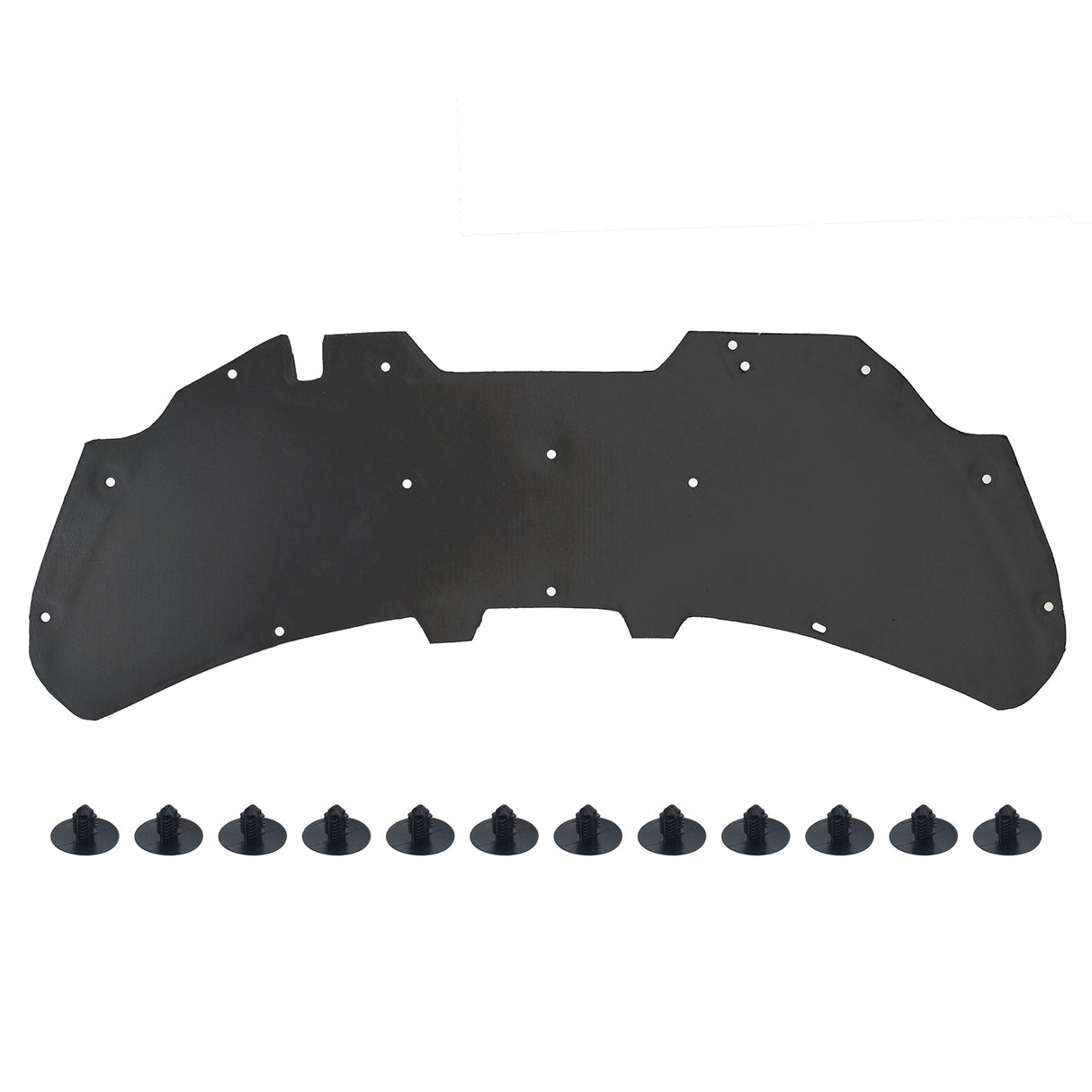 GEPCO Motorhaubendämmung Dämmmatte für NISSAN QASHQAI II 2013-2021 mit Clips