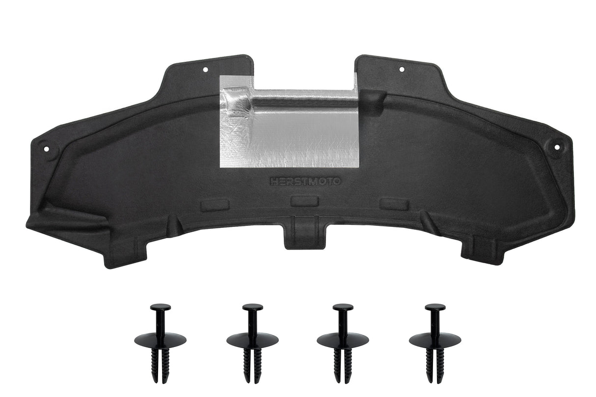 Motorhaubendämmung Dämmmatte für PEUGEOT 207 2006-2012 9681498480 mit Clips