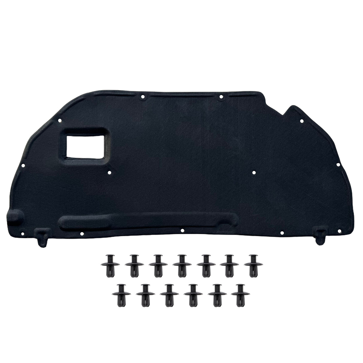 GEPCO Motorhaubendämmung Dämmmatte + Clips für MAZDA 3 I BK 2003-2009 B33H56681B