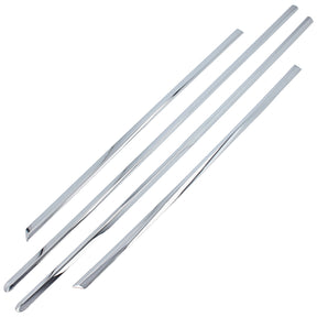 GEPCO ZIERLEISTEN set for VW Passat B6, chrome door trim strips, front and rear, left and right, 2005-2011.