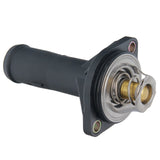 Flangia refrigerante flangia acqua raffreddamento + guarnizione AUDI A3 SKODA OCTAVIA VW BORA CADDY GOLF IV NER BEETLE POLO