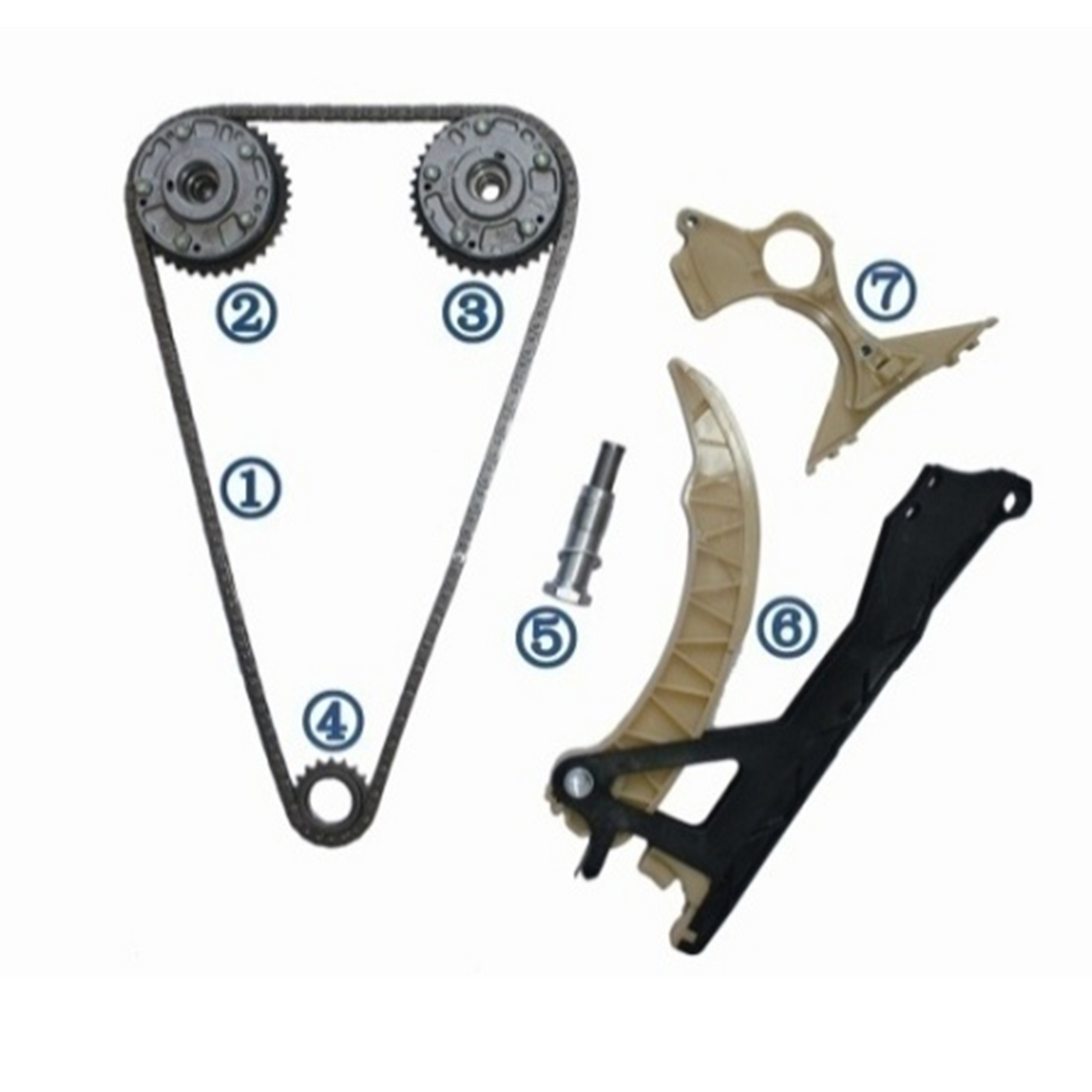 Kit catena distribuzione catena distribuzione BMW Serie 1 116i Serie 3 316 i ti Ci N45 con albero motore